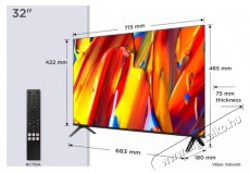 TCL 32V5C Telev&iacute;zi&oacute;k - LED telev&iacute;zi&oacute; - 1080p Full HD felbont&aacute;s&uacute; - 512462