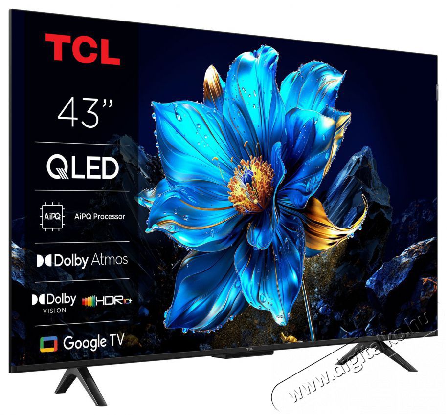 TCL 43P7K QLED 4K UHD Google Smart telev&iacute;zi&oacute; Telev&iacute;zi&oacute;k - LED telev&iacute;zi&oacute; - UHD 4K felbont&aacute;s&uacute; - 512434