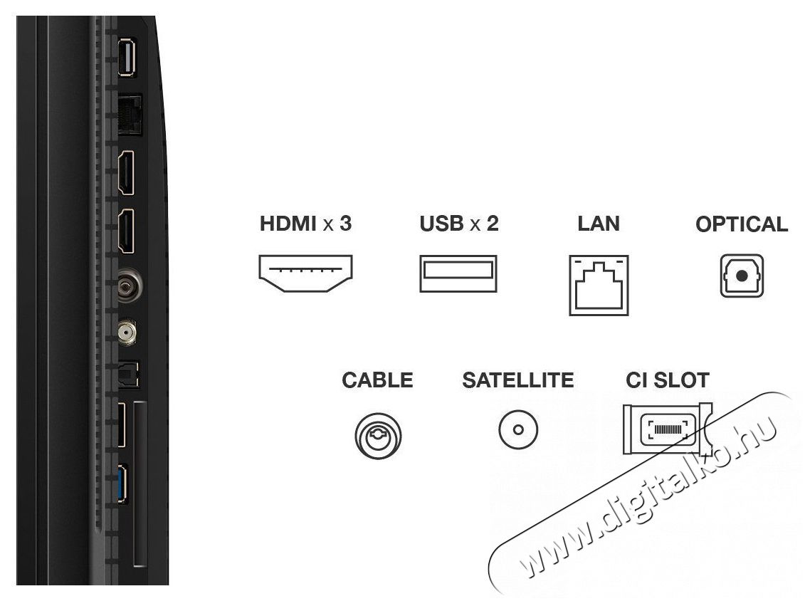 TCL 43P7K QLED 4K UHD Google Smart telev&iacute;zi&oacute; Telev&iacute;zi&oacute;k - LED telev&iacute;zi&oacute; - UHD 4K felbont&aacute;s&uacute; - 512434