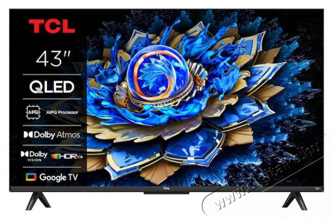 TCL 43T69C Telev&iacute;zi&oacute;k - LED telev&iacute;zi&oacute; - UHD 4K felbont&aacute;s&uacute; - 512464
