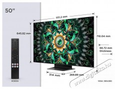 TCL 50Q7C Telev&iacute;zi&oacute;k - LED telev&iacute;zi&oacute; - UHD 4K felbont&aacute;s&uacute; - 512463