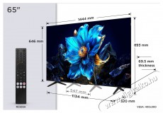 TCL 65P7K Telev&iacute;zi&oacute;k - LED telev&iacute;zi&oacute; - UHD 4K felbont&aacute;s&uacute; - 512432