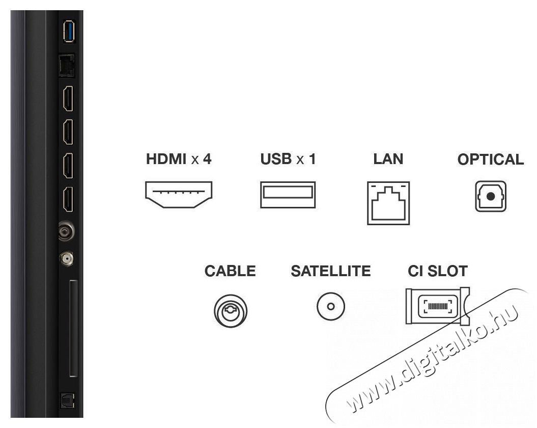 TCL 65Q7C Telev&iacute;zi&oacute;k - LED telev&iacute;zi&oacute; - UHD 4K felbont&aacute;s&uacute; - 512431