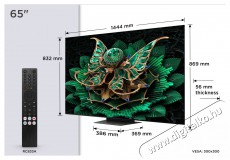 TCL 65Q7C Telev&iacute;zi&oacute;k - LED telev&iacute;zi&oacute; - UHD 4K felbont&aacute;s&uacute; - 512431