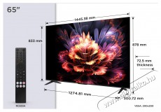 TCL 65V6C Telev&iacute;zi&oacute;k - LED telev&iacute;zi&oacute; - UHD 4K felbont&aacute;s&uacute; - 512480