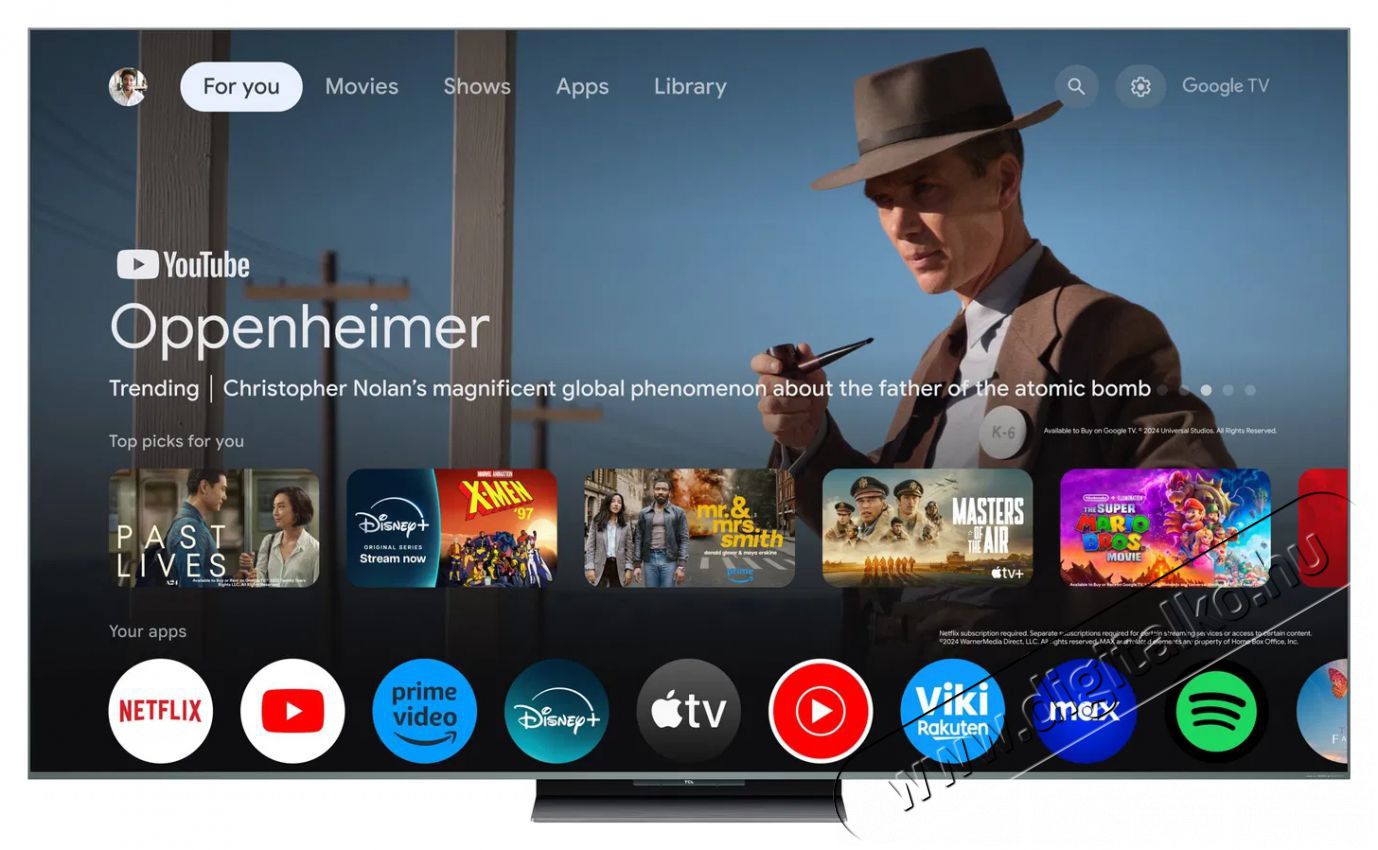 TCL 75C9K Telev&iacute;zi&oacute;k - LED telev&iacute;zi&oacute; - UHD 4K felbont&aacute;s&uacute; - 512478