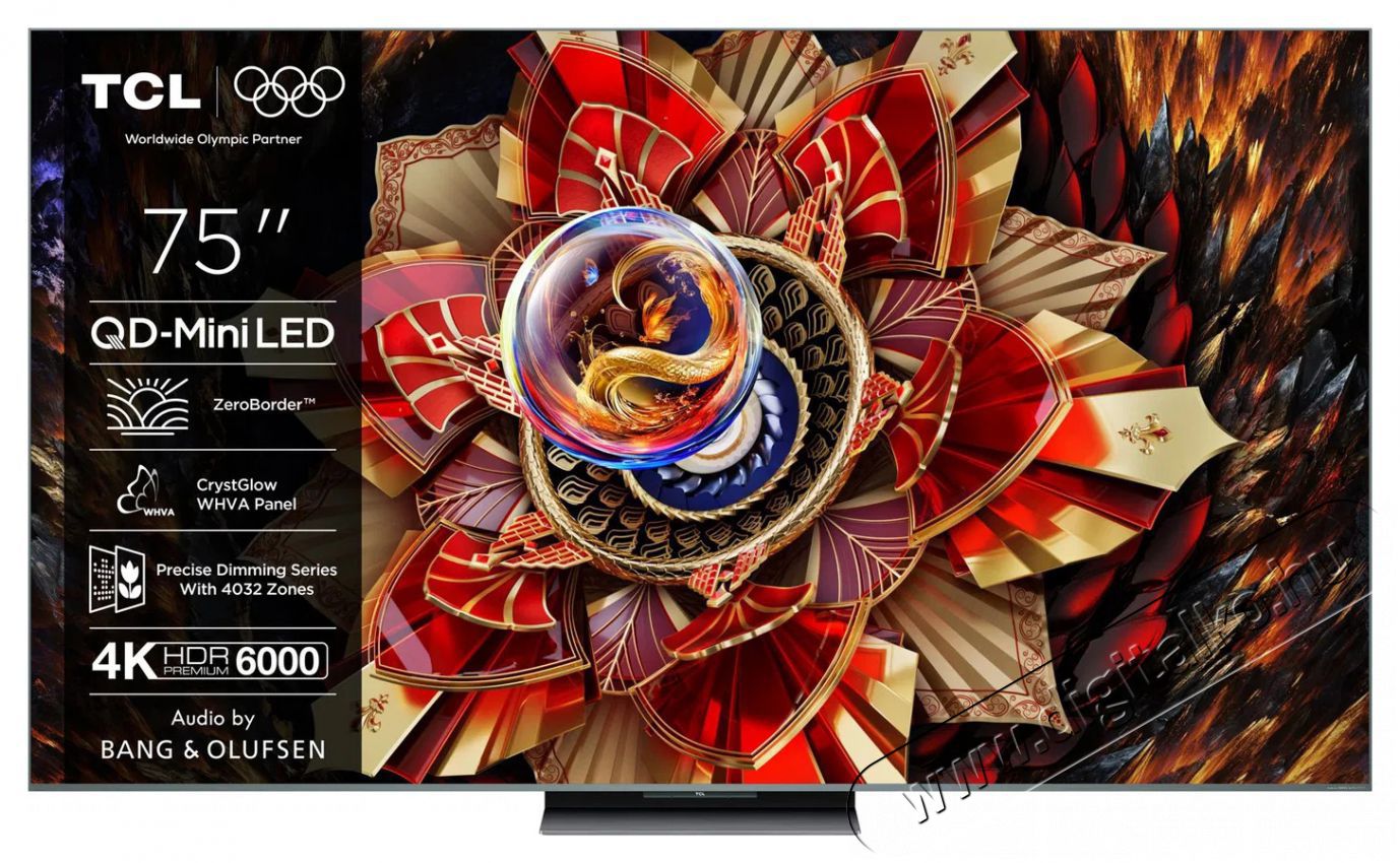 TCL 75C9K Telev&iacute;zi&oacute;k - LED telev&iacute;zi&oacute; - UHD 4K felbont&aacute;s&uacute; - 512478
