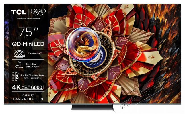 TCL 75C9K Telev&iacute;zi&oacute;k - LED telev&iacute;zi&oacute; - UHD 4K felbont&aacute;s&uacute; - 512478