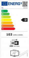 TCL 85C7K Telev&iacute;zi&oacute;k - LED telev&iacute;zi&oacute; - UHD 4K felbont&aacute;s&uacute; - 512476