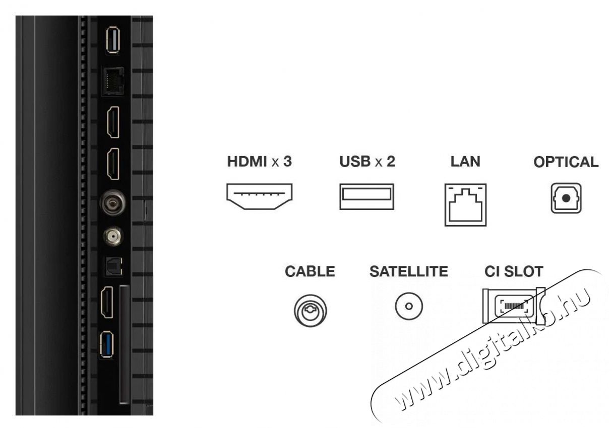 TCL 85P7K Telev&iacute;zi&oacute;k - LED telev&iacute;zi&oacute; - UHD 4K felbont&aacute;s&uacute; - 512483