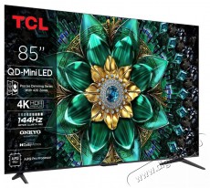 TCL 85Q6C Telev&iacute;zi&oacute;k - LED telev&iacute;zi&oacute; - UHD 4K felbont&aacute;s&uacute; - 512482
