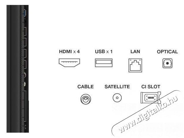 TCL 85T8C Telev&iacute;zi&oacute;k - LED telev&iacute;zi&oacute; - UHD 4K felbont&aacute;s&uacute; - 512474
