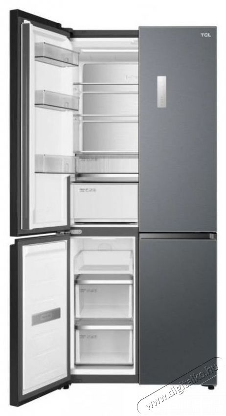 TCL RC456CXE0 Konyhai term&eacute;kek - Hűtő, fagyaszt&oacute; (szabadon&aacute;ll&oacute;) - Amerikai t&iacute;pus&uacute; Side By Side hűtő - 509380