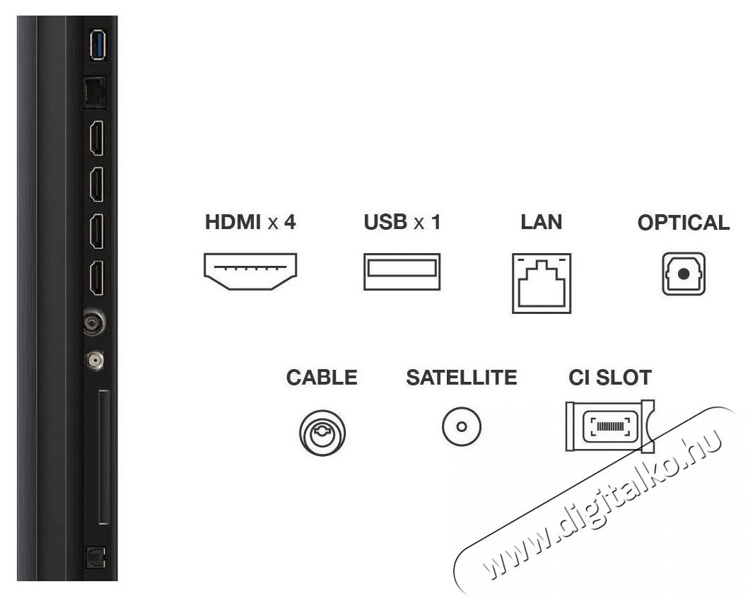 TCL 55C89K Telev&iacute;zi&oacute;k - LED telev&iacute;zi&oacute; - UHD 4K felbont&aacute;s&uacute; - 519215