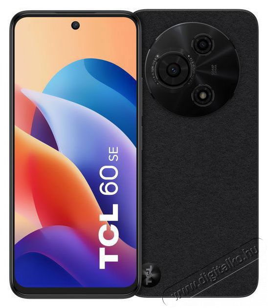 TCL 60SE 8GB/512GB Obsidian Black Mobil / Kommunik&aacute;ci&oacute; / Smart - Okostelefon - Android - 528070
