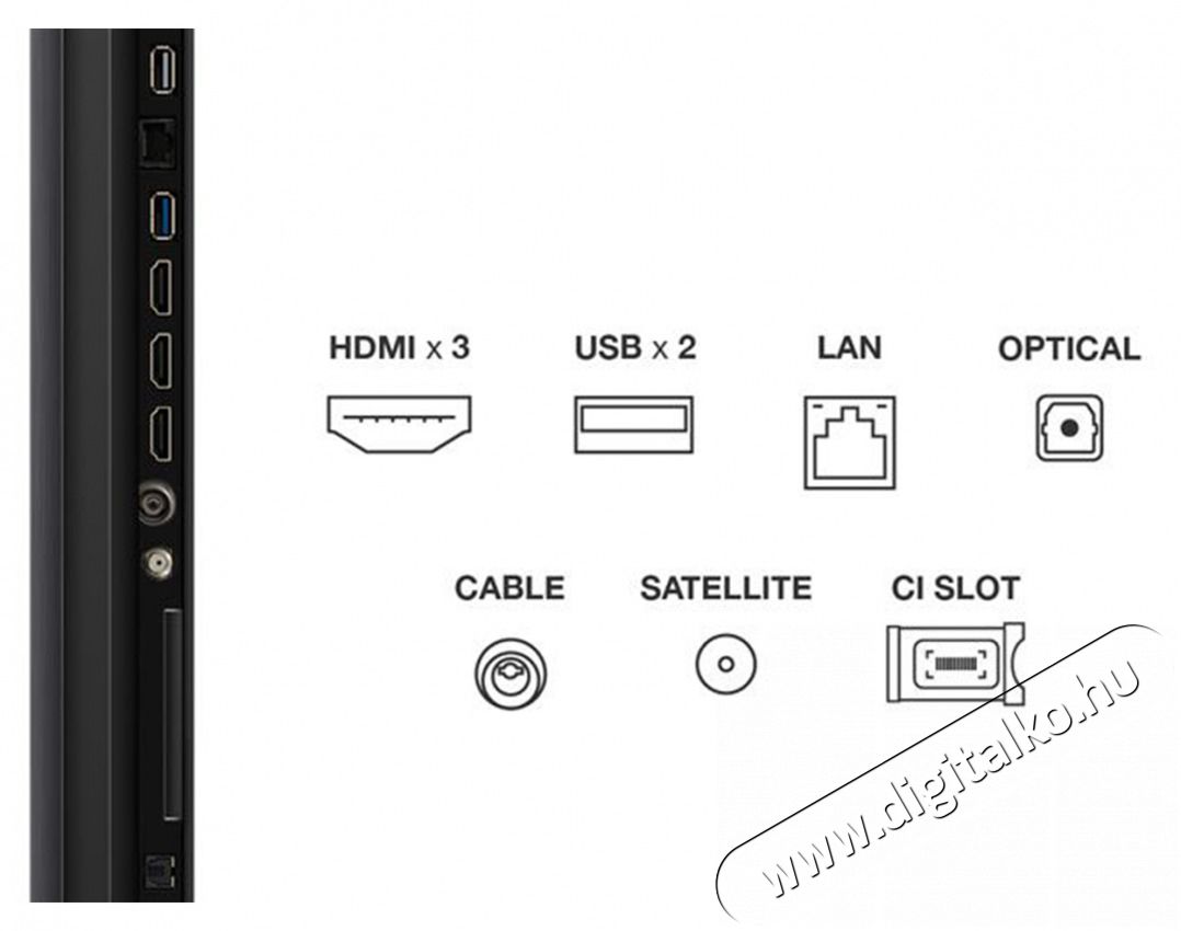 TCL 55C6KS QD-Mini LED 60Hz Google Smart telev&iacute;zi&oacute; Telev&iacute;zi&oacute;k - LED telev&iacute;zi&oacute; - UHD 4K felbont&aacute;s&uacute; - 530318