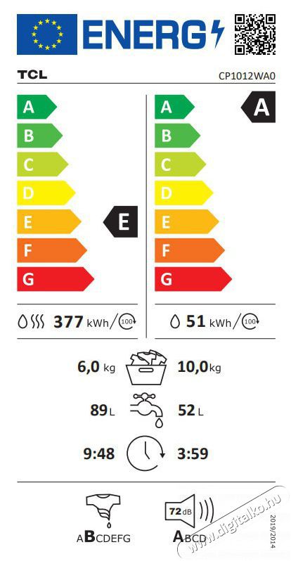 TCL CP1012WA0 mos&oacute;-sz&aacute;r&iacute;t&oacute;g&eacute;p H&aacute;ztart&aacute;s / Otthon / K&uuml;lt&eacute;r - Mos&oacute;g&eacute;p / sz&aacute;r&iacute;t&oacute;g&eacute;p - Mos&oacute;-sz&aacute;r&iacute;t&oacute;g&eacute;p - 530829