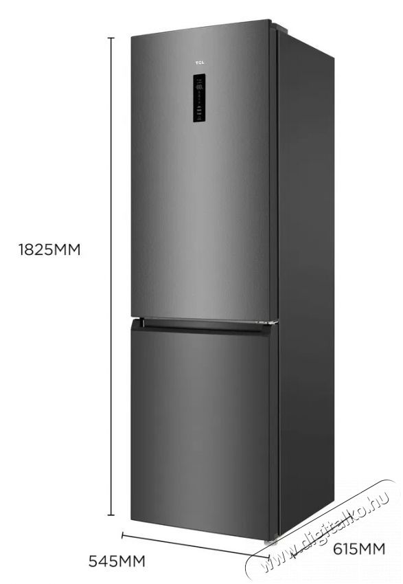 TCL RP282BSE0 Kombin&aacute;lt hűtőszekr&eacute;ny Konyhai term&eacute;kek - Hűtő, fagyaszt&oacute; (szabadon&aacute;ll&oacute;) - Alulfagyaszt&oacute;s kombin&aacute;lt hűtő - 530833