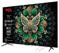 TCL 75C6K Premium 4K UHD QD-MiniLED telev&iacute;zi&oacute; Telev&iacute;zi&oacute;k - LED telev&iacute;zi&oacute; - UHD 4K felbont&aacute;s&uacute; - 531300