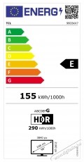 TCL 98C6K miniLED telev&iacute;zi&oacute;, 248 cm, Smart Google TV, 4K Ultra HD, 100Hz, E energiaoszt&aacute;ly (2025-&ouml;s modell) Telev&iacute;zi&oacute;k - LED telev&iacute;zi&oacute; - UHD 4K felbont&aacute;s&uacute; - 535789