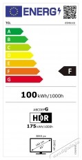 TCL QLED 65P8K (2025-&ouml;s Modell) Telev&iacute;zi&oacute;, 164 cm, Smart Google TV, 4K Ultra HD, 100Hz, F energiaoszt&aacute;ly Telev&iacute;zi&oacute;k - LED telev&iacute;zi&oacute; - UHD 4K felbont&aacute;s&uacute; - 535791