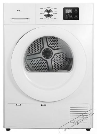 TCL DF0816WE0 hőszivatty&uacute;s sz&aacute;r&iacute;t&oacute;g&eacute;p, 8 kg, 12 program, E energiaoszt&aacute;ly, LED kijelző, gyors sz&aacute;r&iacute;t&aacute;s, k&iacute;m&eacute;letes sz&aacute;r&iacute;t&aacute;s, sz&ouml;szszűrő tiszt&iacute;t&aacute;si jelző, gyermekz&aacute;r, feh&eacute;r H&aacute;ztart&aacute;s / Otthon / K&uuml;lt&eacute;r - Mos&oacute;g&eacute;p / sz&aacute;r&iacute;t&oacute;g&eacute;p - Sz&aacute;r&iacute;t&oacute;g&eacute;p - 537435