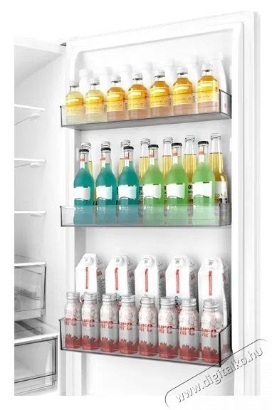 TCL MEGA Space RP409BWE0 hűtőszekr&eacute;ny, 409L, Total No Frost, Inverteres kompresszor, &Eacute;rintők&eacute;pernyő, T-Fresh, Power Cool, Power Freeze, Z&ouml;lds&eacute;gt&aacute;rol&oacute; fi&oacute;k, Megford&iacute;that&oacute; ajt&oacute;, 90&deg;-os nyit&aacute;s, LED vil&aacute;g&iacute;t&aacute;s, E energiaoszt&aacute;ly, M 185 cm, Feh&eacute;r Konyhai term&eacute;kek - Hűtő, fagyaszt&oacute; (szabadon&aacute;ll&oacute;) - Alulfagyaszt&oacute;s kombin&aacute;lt hűtő - 540512