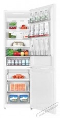 TCL MEGA Space RP409BWE0 hűtőszekr&eacute;ny, 409L, Total No Frost, Inverteres kompresszor, &Eacute;rintők&eacute;pernyő, T-Fresh, Power Cool, Power Freeze, Z&ouml;lds&eacute;gt&aacute;rol&oacute; fi&oacute;k, Megford&iacute;that&oacute; ajt&oacute;, 90&deg;-os nyit&aacute;s, LED vil&aacute;g&iacute;t&aacute;s, E energiaoszt&aacute;ly, M 185 cm, Feh&eacute;r Konyhai term&eacute;kek - Hűtő, fagyaszt&oacute; (szabadon&aacute;ll&oacute;) - Alulfagyaszt&oacute;s kombin&aacute;lt hűtő - 540512