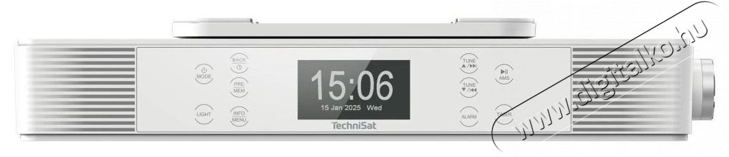 TechniSat DAB+ / FM IR, internetes, konyhai, feh&eacute;r Audio-Video / Hifi / Multim&eacute;dia - R&aacute;di&oacute; / &oacute;r&aacute;s r&aacute;di&oacute; - Internet webr&aacute;di&oacute; - 526314