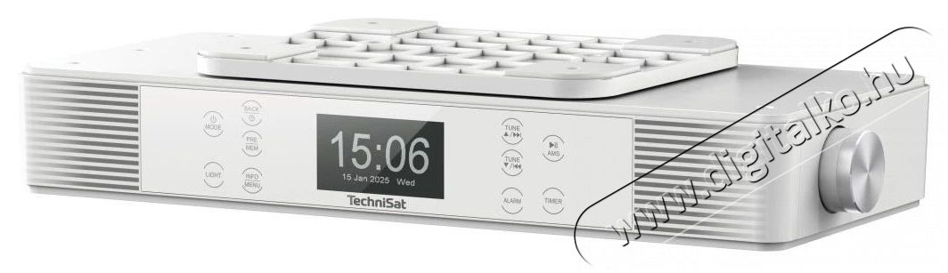 TechniSat DAB+ / FM IR, internetes, konyhai, feh&eacute;r Audio-Video / Hifi / Multim&eacute;dia - R&aacute;di&oacute; / &oacute;r&aacute;s r&aacute;di&oacute; - Internet webr&aacute;di&oacute; - 526314