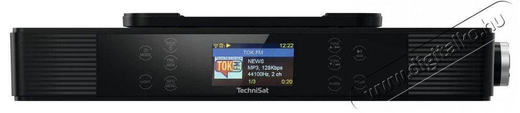 TechniSat DAB+ / FM IR, internetes, konyhai, fekete Audio-Video / Hifi / Multim&eacute;dia - R&aacute;di&oacute; / &oacute;r&aacute;s r&aacute;di&oacute; - Internet webr&aacute;di&oacute; - 526313