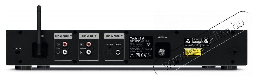 TechniSat DIGITRADIO 143 CD fekete (V3) Audio-Video / Hifi / Multim&eacute;dia - R&aacute;di&oacute; / &oacute;r&aacute;s r&aacute;di&oacute; - Internet webr&aacute;di&oacute; - 526323