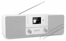 TechniSat DIGITRADIO 370 CD BT feh&eacute;r Audio-Video / Hifi / Multim&eacute;dia - R&aacute;di&oacute; / &oacute;r&aacute;s r&aacute;di&oacute; - Asztali r&aacute;di&oacute; - 526294