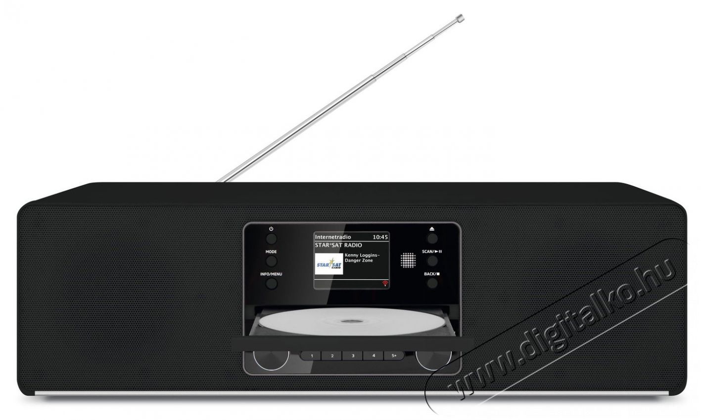 TechniSat DIGITRADIO 380 CD IR, black Audio-Video / Hifi / Multim&eacute;dia - R&aacute;di&oacute; / &oacute;r&aacute;s r&aacute;di&oacute; - Internet webr&aacute;di&oacute; - 526327