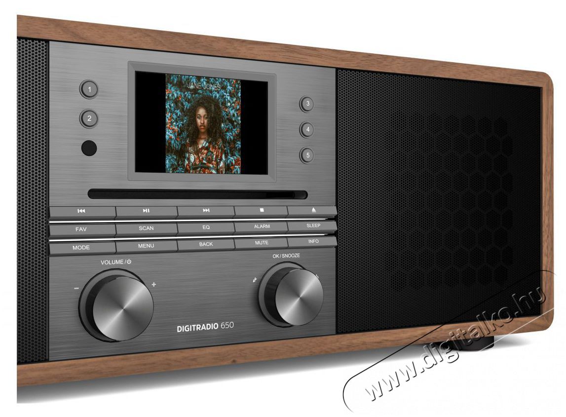 TechniSat DIGITRADIO 650, wood / anthrazit Audio-Video / Hifi / Multim&eacute;dia - R&aacute;di&oacute; / &oacute;r&aacute;s r&aacute;di&oacute; - Asztali r&aacute;di&oacute; - 526288
