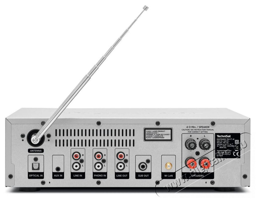 TechniSat Digitradio 760 CD IR, silver Audio-Video / Hifi / Multim&eacute;dia - R&aacute;di&oacute; / &oacute;r&aacute;s r&aacute;di&oacute; - Asztali r&aacute;di&oacute; - 526305