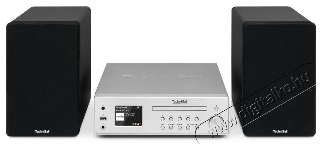 TechniSat Digitradio 760 CD IR, silver Audio-Video / Hifi / Multim&eacute;dia - R&aacute;di&oacute; / &oacute;r&aacute;s r&aacute;di&oacute; - Asztali r&aacute;di&oacute; - 526305