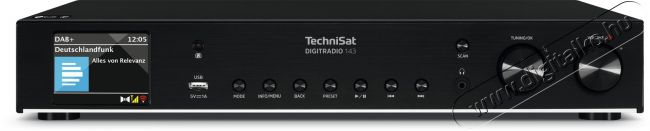 TechniSat DIGITRADIO 143 (V3) black Audio-Video / Hifi / Multim&eacute;dia - Hifi - Sztere&oacute; - Tuner - 526287