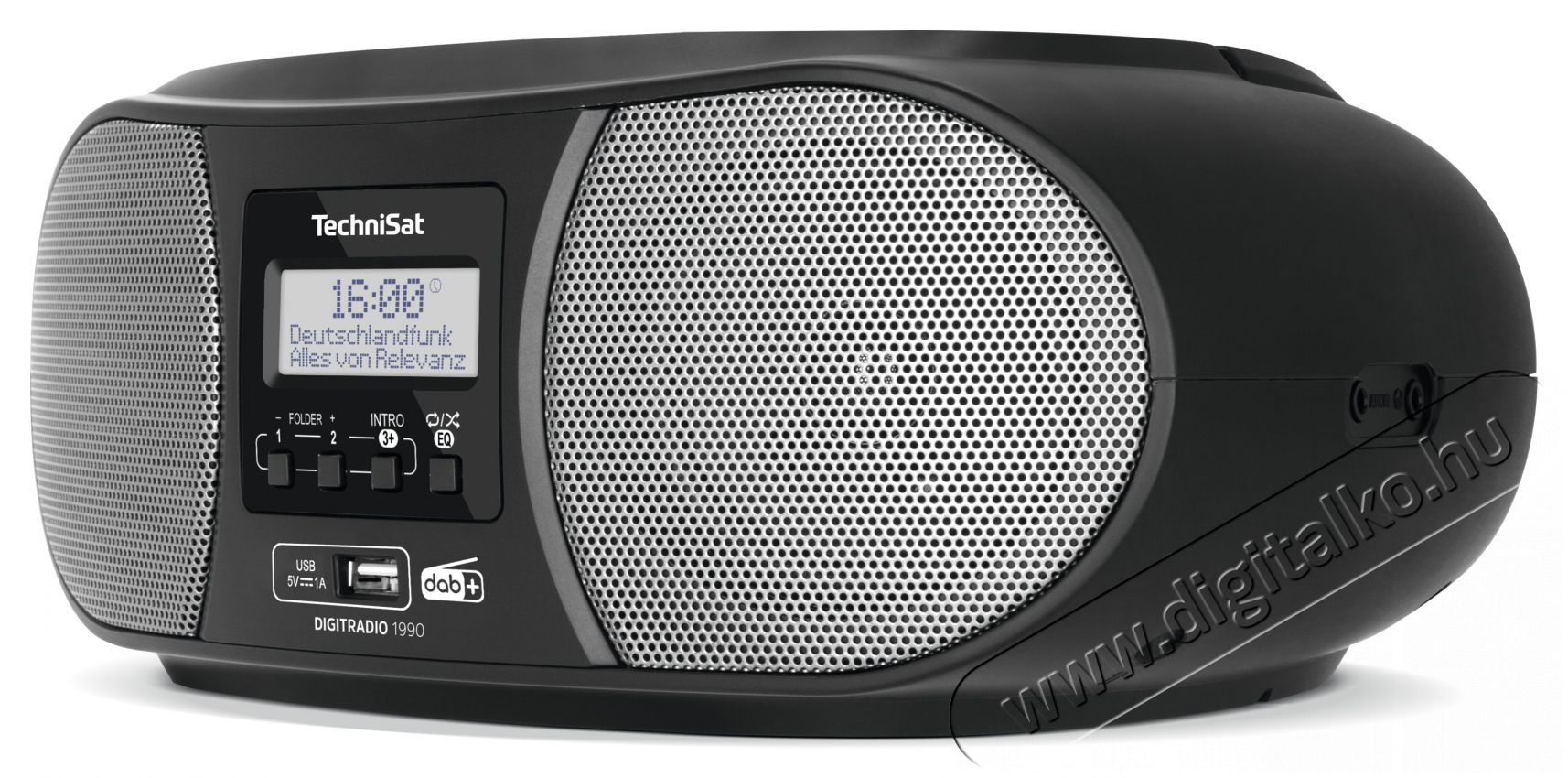TechniSat DIGITRADIO 1990 fekete Audio-Video / Hifi / Multim&eacute;dia - R&aacute;di&oacute; / &oacute;r&aacute;s r&aacute;di&oacute; - Hordozhat&oacute;, zseb-, t&aacute;ska r&aacute;di&oacute; - 526292