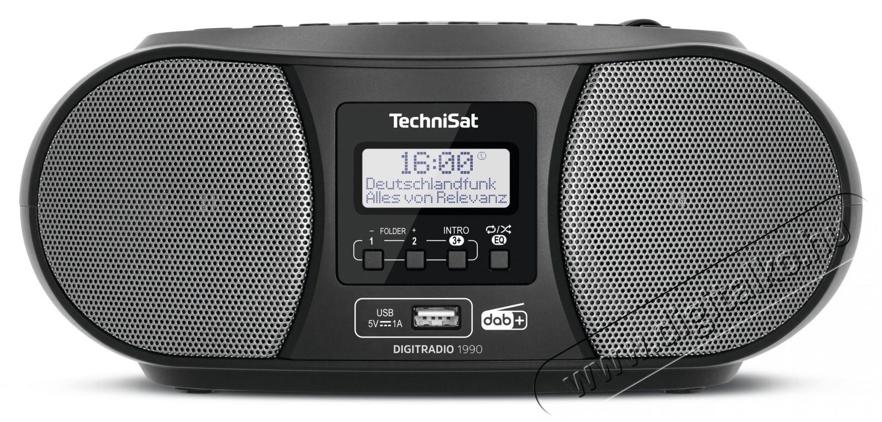 TechniSat DIGITRADIO 1990 fekete Audio-Video / Hifi / Multim&eacute;dia - R&aacute;di&oacute; / &oacute;r&aacute;s r&aacute;di&oacute; - Hordozhat&oacute;, zseb-, t&aacute;ska r&aacute;di&oacute; - 526292
