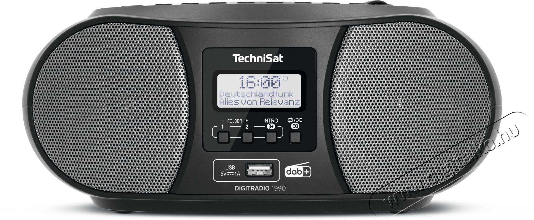 TechniSat DIGITRADIO 1990 fekete Audio-Video / Hifi / Multim&eacute;dia - R&aacute;di&oacute; / &oacute;r&aacute;s r&aacute;di&oacute; - Hordozhat&oacute;, zseb-, t&aacute;ska r&aacute;di&oacute; - 526292
