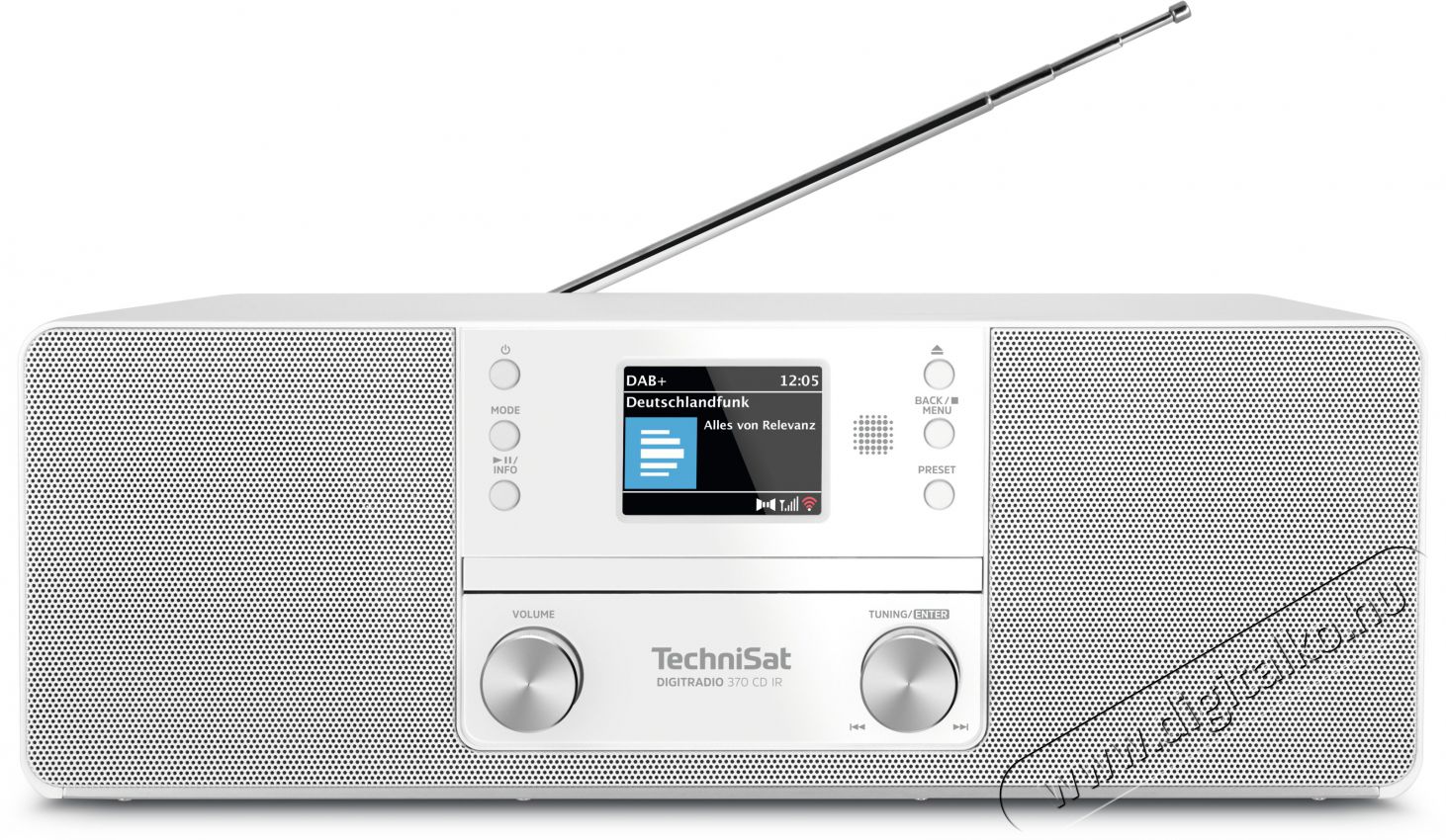 TechniSat DIGITRADIO 370 CD IR feh&eacute;r Audio-Video / Hifi / Multim&eacute;dia - R&aacute;di&oacute; / &oacute;r&aacute;s r&aacute;di&oacute; - Internet webr&aacute;di&oacute; - 526290