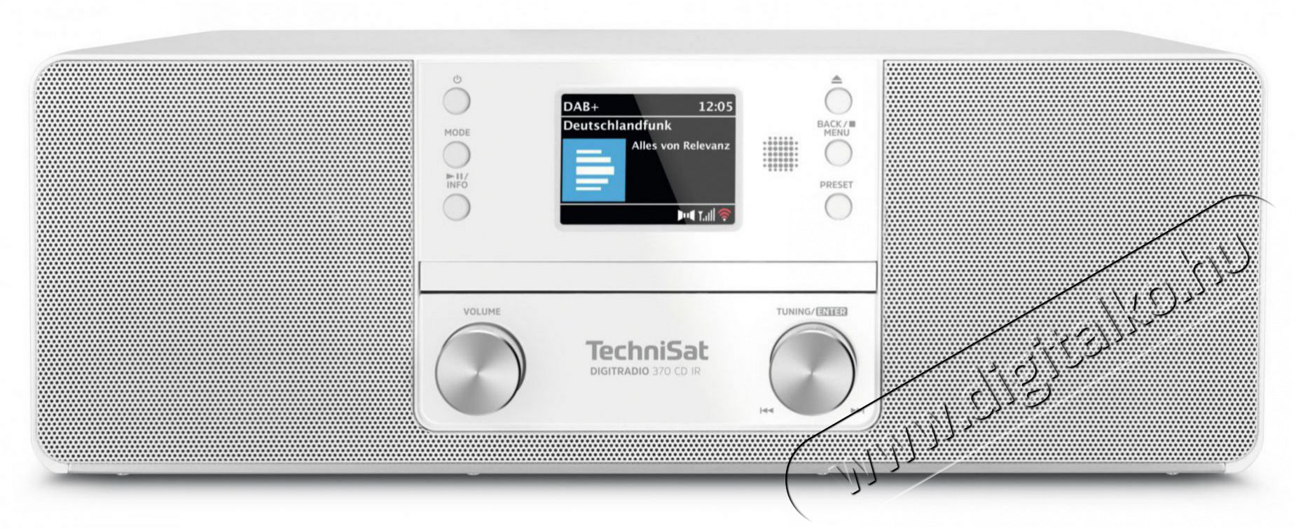 TechniSat DIGITRADIO 370 CD IR feh&eacute;r Audio-Video / Hifi / Multim&eacute;dia - R&aacute;di&oacute; / &oacute;r&aacute;s r&aacute;di&oacute; - Internet webr&aacute;di&oacute; - 526290