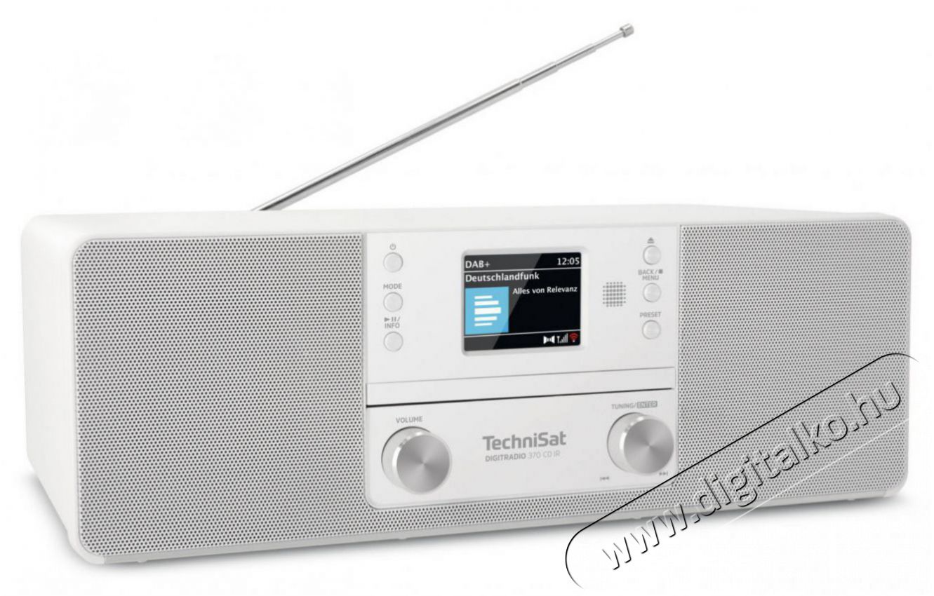 TechniSat DIGITRADIO 370 CD IR feh&eacute;r Audio-Video / Hifi / Multim&eacute;dia - R&aacute;di&oacute; / &oacute;r&aacute;s r&aacute;di&oacute; - Internet webr&aacute;di&oacute; - 526290