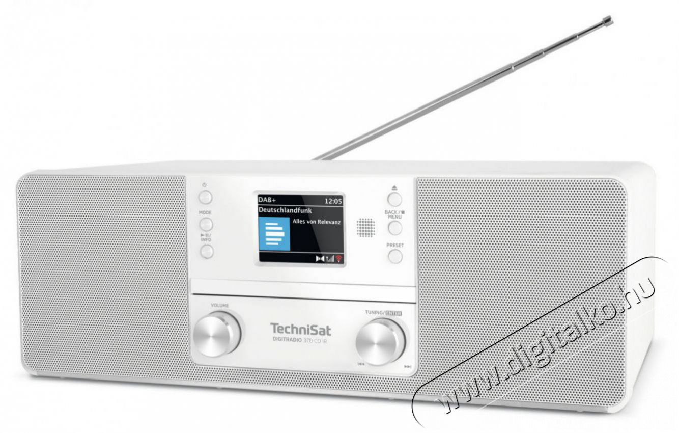 TechniSat DIGITRADIO 370 CD IR feh&eacute;r Audio-Video / Hifi / Multim&eacute;dia - R&aacute;di&oacute; / &oacute;r&aacute;s r&aacute;di&oacute; - Internet webr&aacute;di&oacute; - 526290