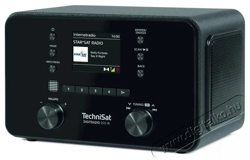 TechniSat Digitradio 550 IR, black Audio-Video / Hifi / Multim&eacute;dia - R&aacute;di&oacute; / &oacute;r&aacute;s r&aacute;di&oacute; - Internet webr&aacute;di&oacute; - 526301
