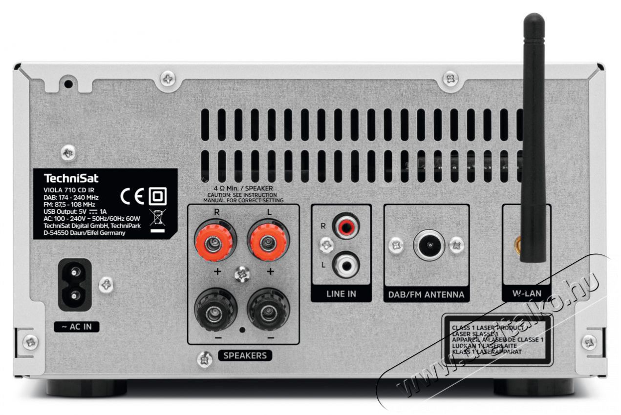 TechniSat VIOLA 710 CD IR Audio-Video / Hifi / Multim&eacute;dia - R&aacute;di&oacute; / &oacute;r&aacute;s r&aacute;di&oacute; - Internet webr&aacute;di&oacute; - 526291