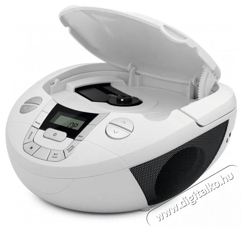 TechniSat VIOLA CD-1, feh&eacute;r Audio-Video / Hifi / Multim&eacute;dia - Hordozhat&oacute; CD / DVD / Multim&eacute;dia k&eacute;sz&uuml;l&eacute;k - Hordozhat&oacute; CD / Multim&eacute;dia r&aacute;di&oacute;magn&oacute; / Boombox - 526296