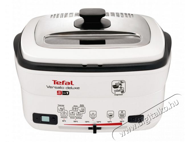 Tefal FR495070 Versalio De Luxe 9 in 1 olajs&uuml;tő Konyhai term&eacute;kek - Konyhai kisg&eacute;p (s&uuml;t&eacute;s / főz&eacute;s / hűt&eacute;s / &eacute;telk&eacute;sz&iacute;t&eacute;s) - Olajs&uuml;tő - 294774
