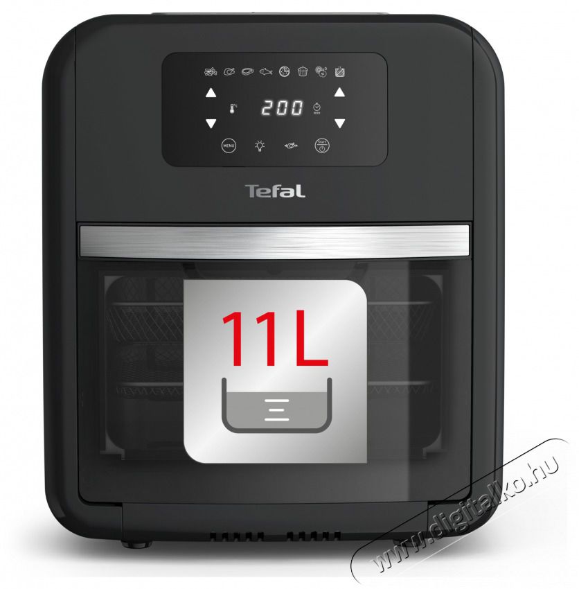 Tefal FW501815 Easy Fry Oven & Grill l&eacute;gkever&eacute;ses fritőz &eacute;s grillező Konyhai term&eacute;kek - Konyhai kisg&eacute;p (s&uuml;t&eacute;s / főz&eacute;s / hűt&eacute;s / &eacute;telk&eacute;sz&iacute;t&eacute;s) - L&eacute;gkever&eacute;ses főzőg&eacute;p / elektromos kukta / multifunkci&oacute;s s&uuml;tő - 373359
